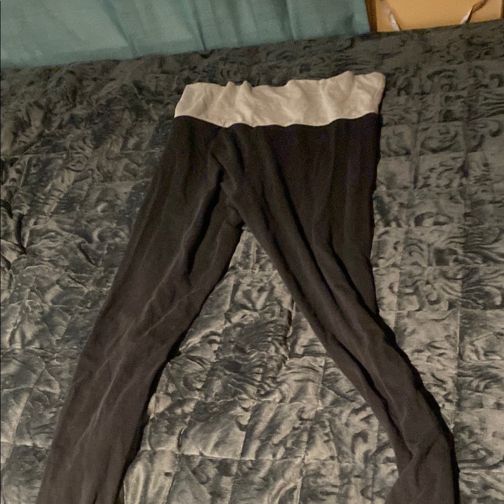 No Boundaries Black and White Leggings
